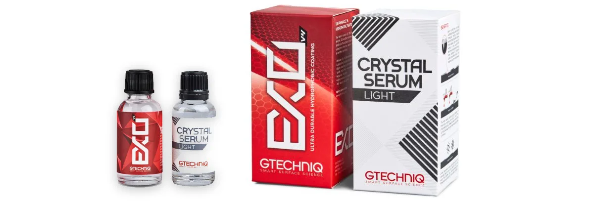Amazon product card for Gtechniq Crystal Serum Light and EXO V5 Combo