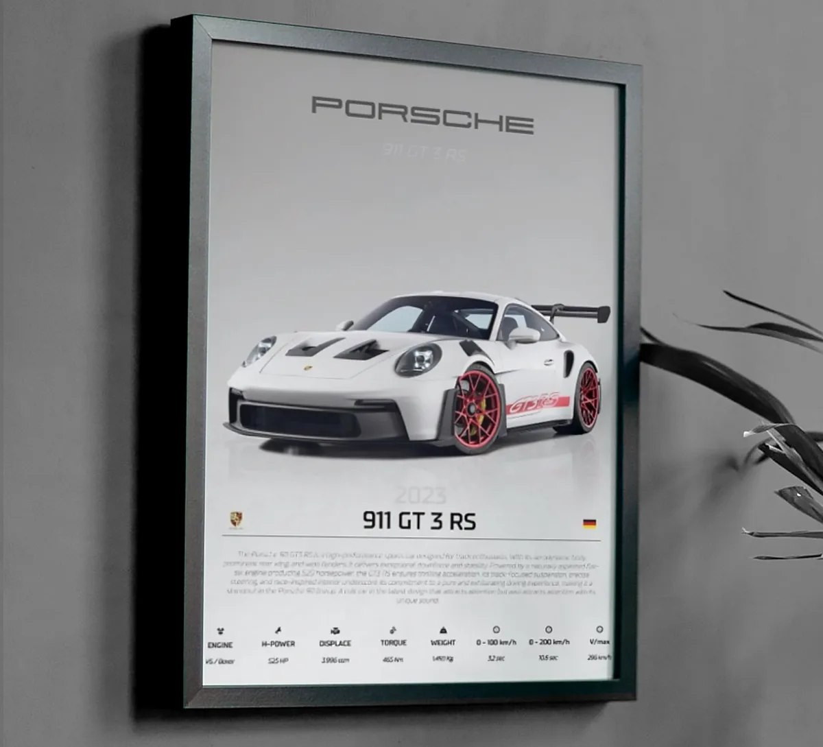 Amazon product card for A clean, stylish tribute to one of racing’s most legendary teams.