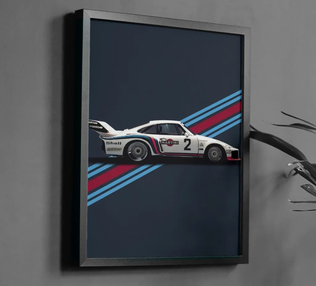 Amazon product card for A clean, stylish tribute to one of racing’s most legendary teams.