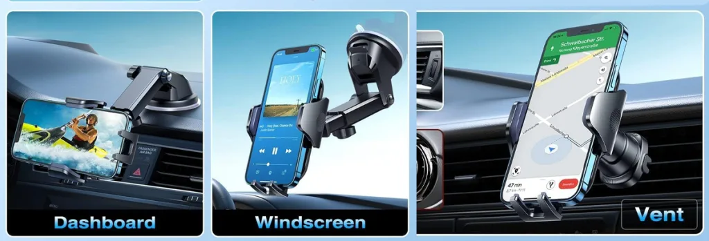 Amazon product card for Protect yourself from false claims and capture every ride with front, rear AND interior