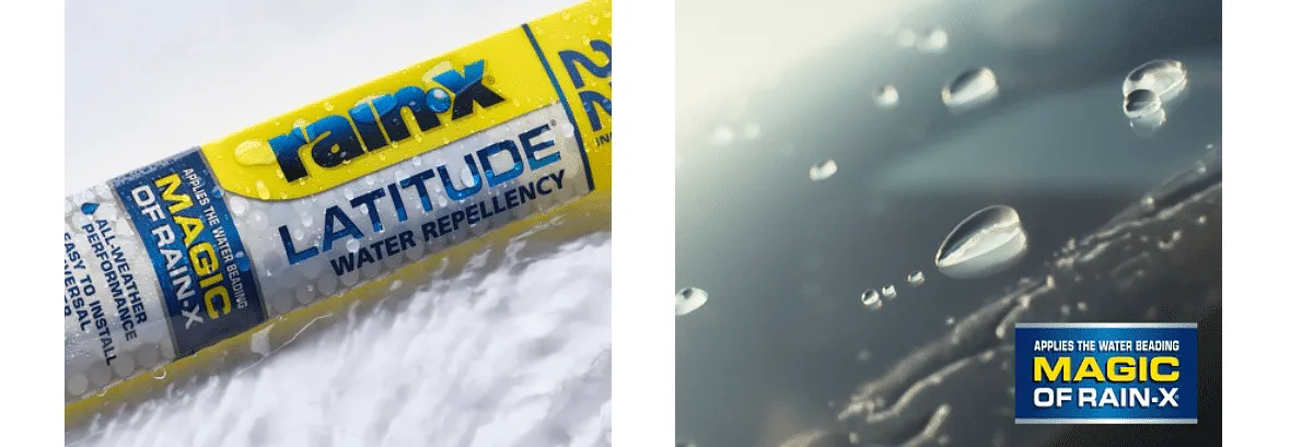 Amazon product card for Handle sudden summer storms with wipers that improve visibility and glide smoothly.