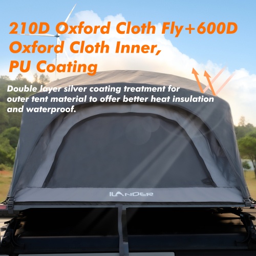 Car Rooftop Tent - 47in - Image 5
