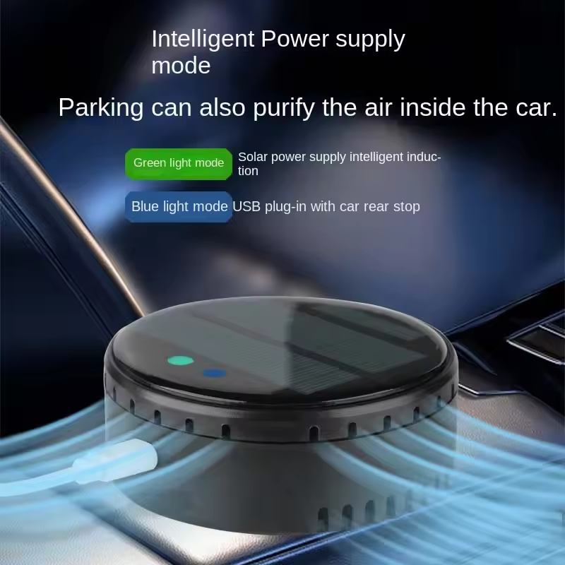 Solar Powered Car Air Purifier - Image 2