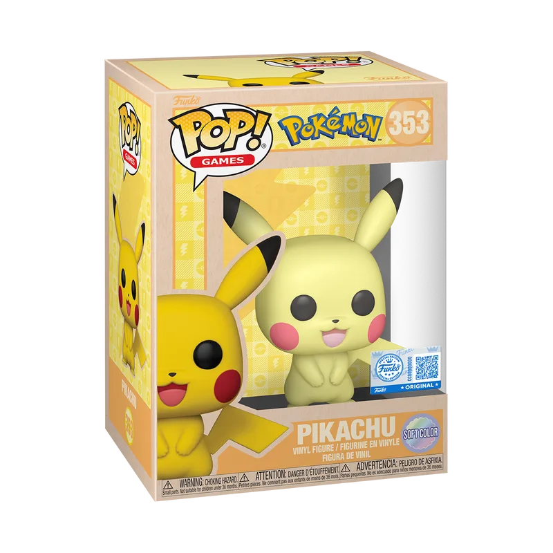 Amazon product card for Sitting Pikachu Funko figure