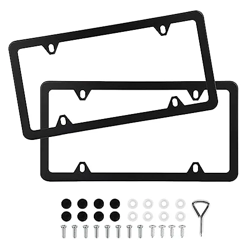 Amazon product card for The OEM Look: Black Stainless Steel Frame