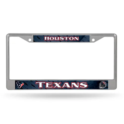 Amazon product card for For Sports Fans: Chrome License Plate Frame