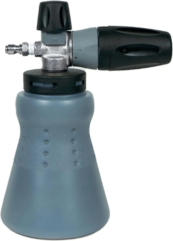 Amazon product card for MTM Hydro PF22 Foam Cannon