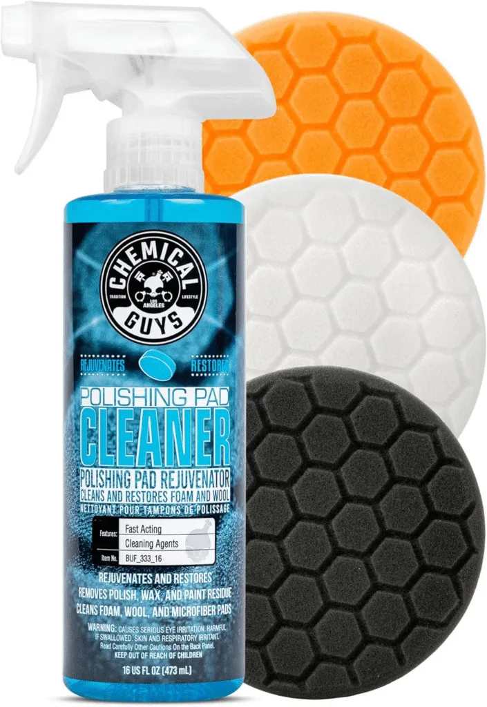Amazon product card for Polishing Pads