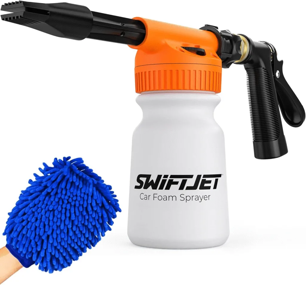 SwiftJet Car Foam Sprayer on white background