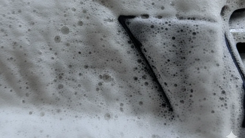 Why Foam? on white background