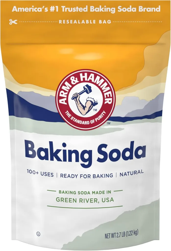 Amazon product card for Baking Soda for Odor Control