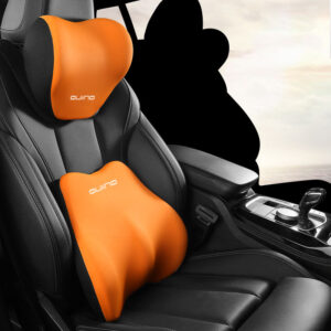 Car Headrest Neck Pillow & Waist Support Set