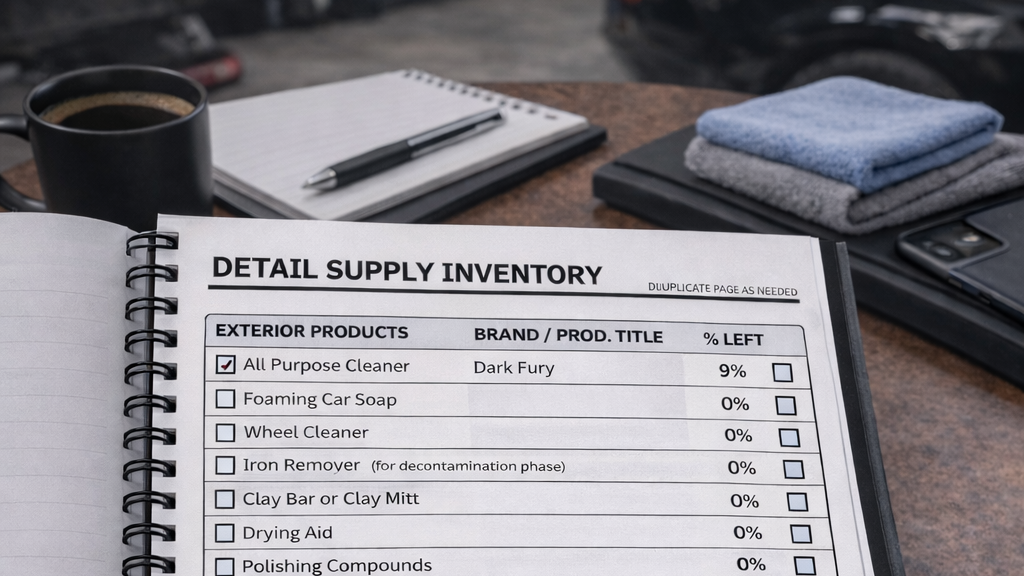 A page from the Detail Business Planner PDF shows you how to start quickly and stay organized.